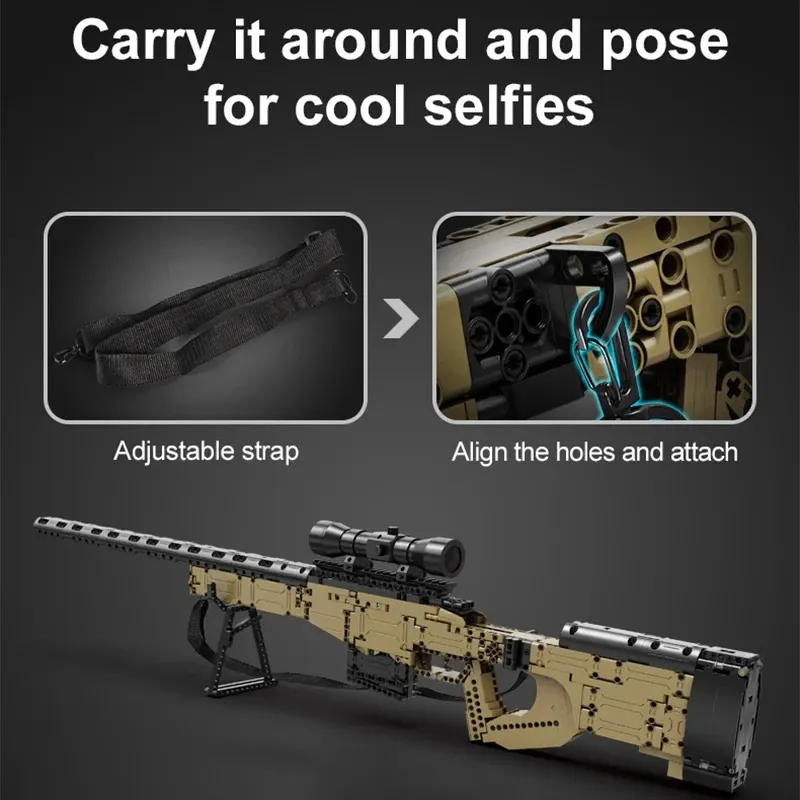 979pcs Modular Assult Rifle Kit - Image 2