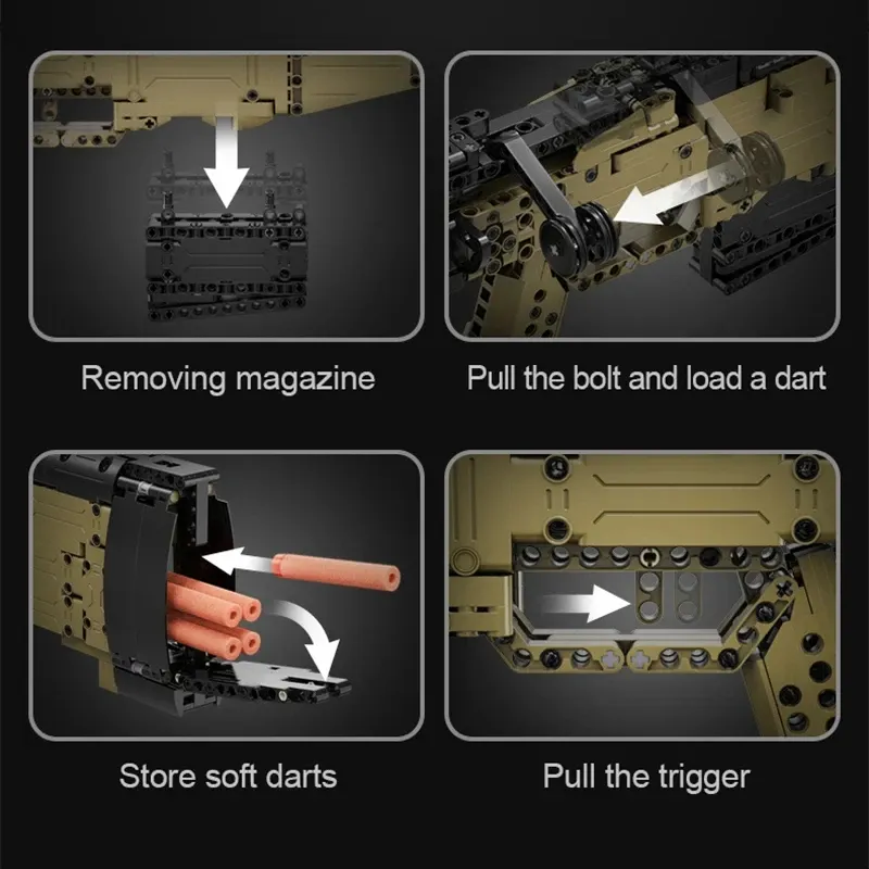 979pcs Modular Assult Rifle Kit - Image 6