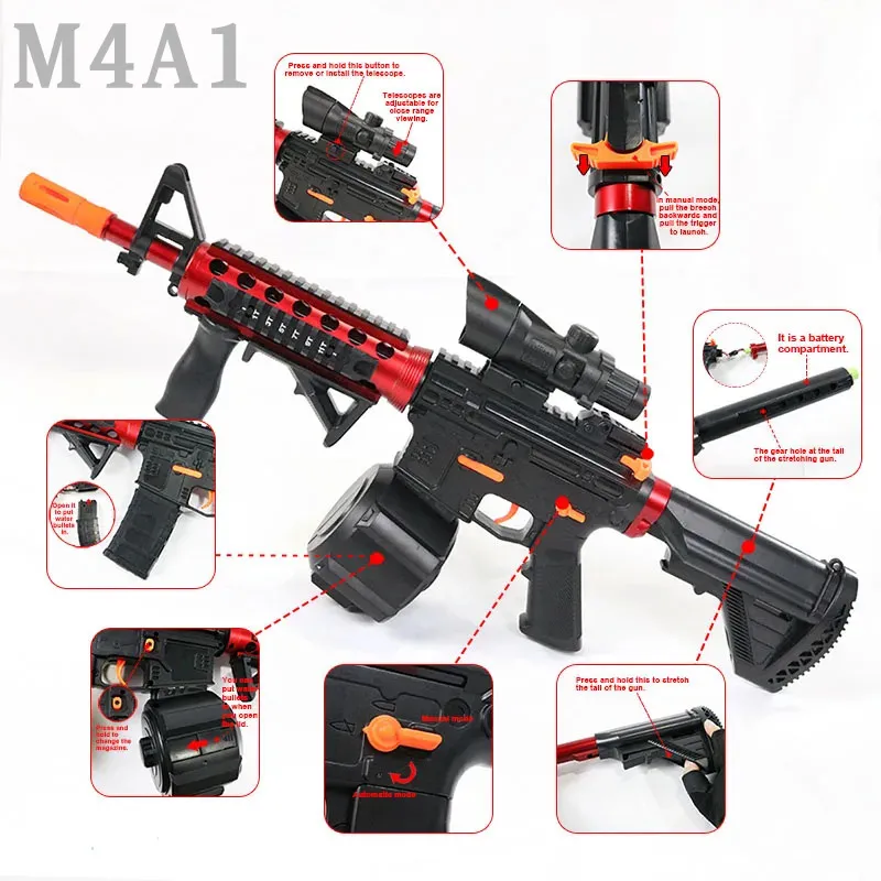 Stormfire M4 Gel Rifle - Image 7